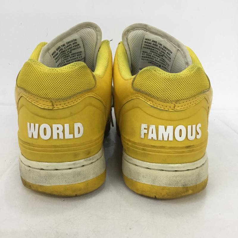 ナイキ NIKE スニーカー スニーカー AA0871-717 SB AIR FORCE 2 LOW SUPREME 27cm 27.0cm ロゴ、文字 黄 / イエロー /  メンズ USED 古着 中古 10150971