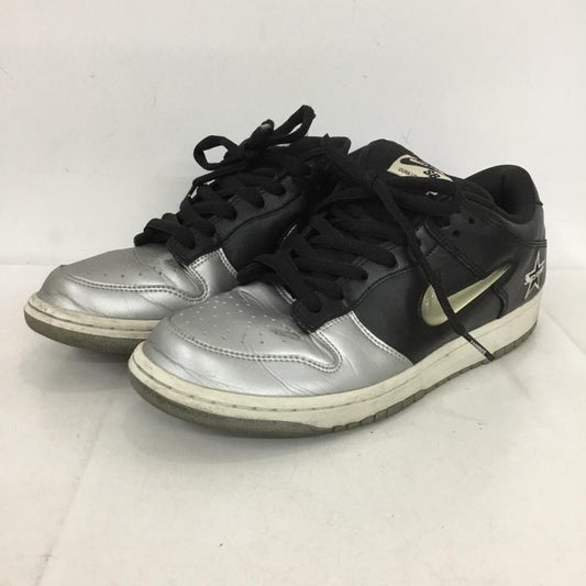 ナイキ NIKE スニーカー スニーカー CK3480-001 SB DUNK LOW OG QS SUPREME 27.5cm 27.5cm ロゴ、文字 黒 / ブラック / X 銀 / シルバー /  メンズ USED 古着 中古 10150974