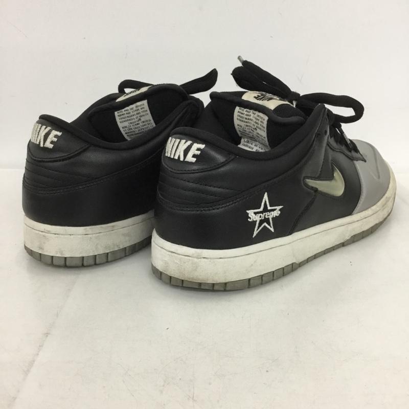 ナイキ NIKE スニーカー スニーカー CK3480-001 SB DUNK LOW OG QS SUPREME 27.5cm 27.5cm ロゴ、文字 黒 / ブラック / X 銀 / シルバー /  メンズ USED 古着 中古 10150974