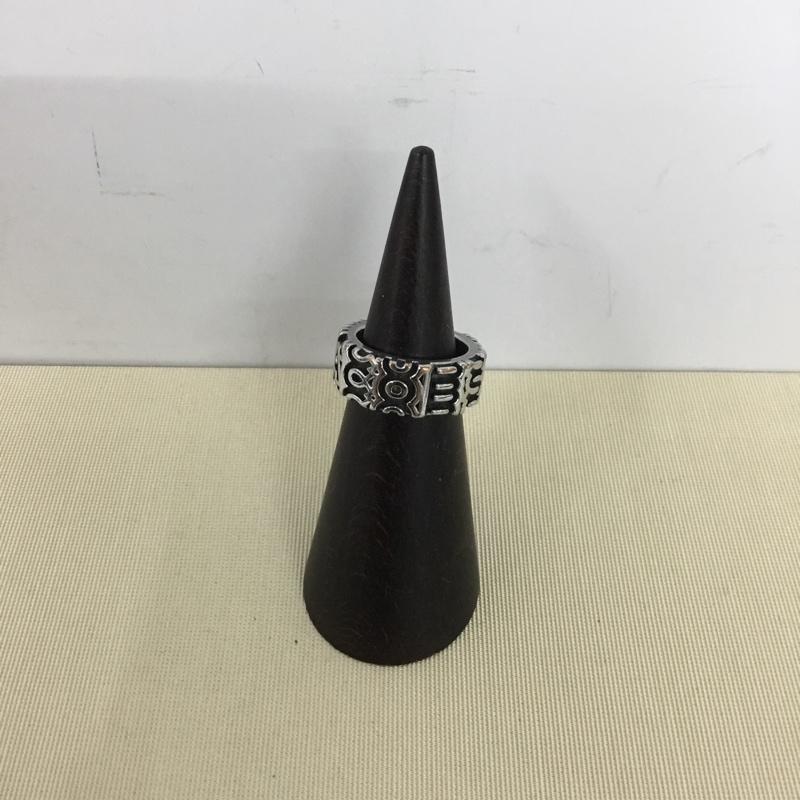 マークジェイコブス MARCJACOBS アクセサリー 指輪 モノグラム 10号 ロゴ、文字 銀 / シルバー /  レディース USED 古着 中古 10150979