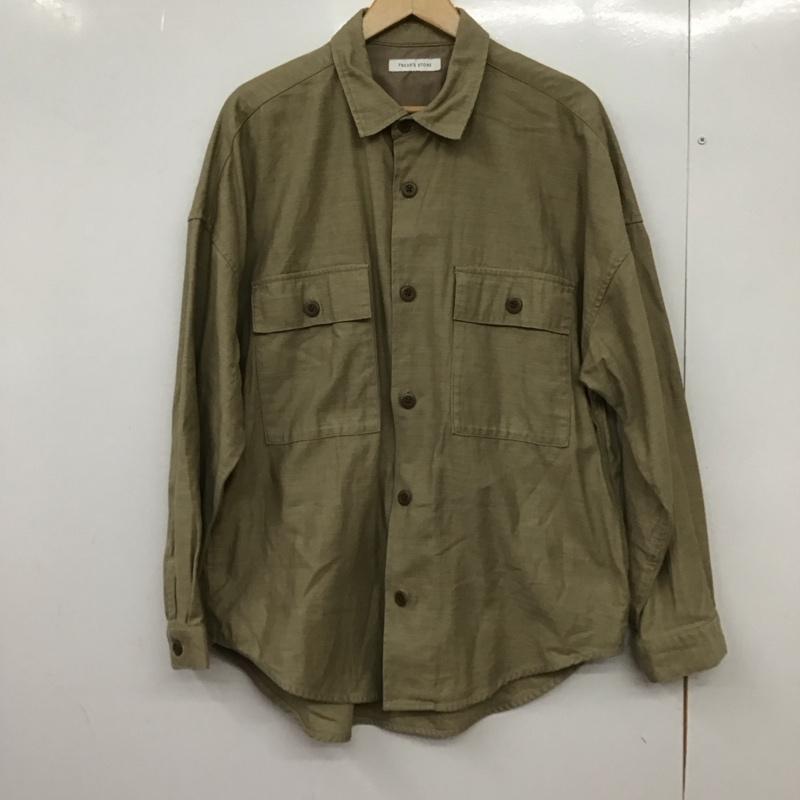 フリークスストア FREAK S STORE シャツ、ブラウス 長袖 長袖シャツ 無地シャツ カラーシャツ M 無地 ベージュ / ベージュ /  メンズ USED 古着 中古 10150985