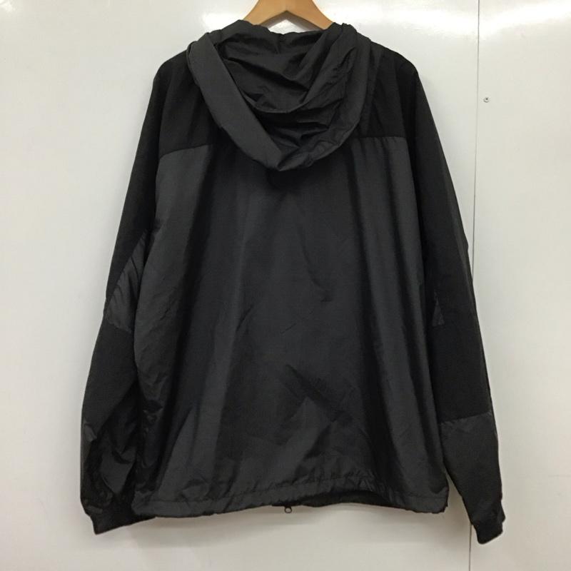 ザ ノースフェイス パープルレーベル THE NORTH FACE PURPLE LABEL ジャケット、上着 ジャンパー、ブルゾン n24fa091 ナイロンジャケット ジップアップジャケット XL ロゴ、文字 黒 / ブラック /  メンズ USED 古着 中古 10150990