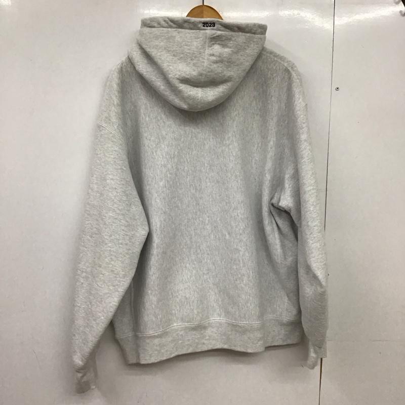 シュプリーム Supreme パーカー 長袖 23AW BoxLogoHoodedSweatshirt プルオーバーパーカー L ロゴ、文字 灰 / グレー /  メンズ USED 古着 中古 10150992