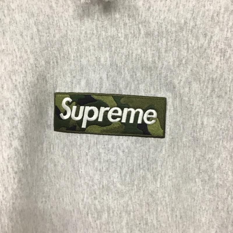 シュプリーム Supreme パーカー 長袖 23AW BoxLogoHoodedSweatshirt プルオーバーパーカー L ロゴ、文字 灰 / グレー /  メンズ USED 古着 中古 10150992