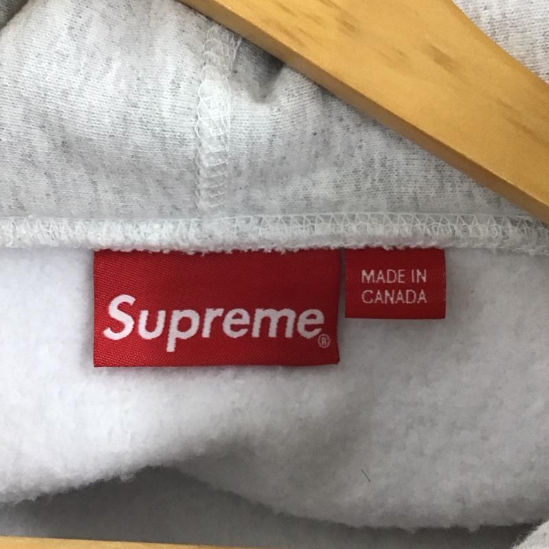 シュプリーム Supreme パーカー 長袖 23AW BoxLogoHoodedSweatshirt プルオーバーパーカー L ロゴ、文字 灰 / グレー /  メンズ USED 古着 中古 10150992