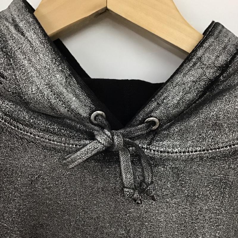 シュプリーム Supreme パーカー 長袖 24SS MM6MaisonMargiela FoilBoxLogoHoodedSweatshirt L ロゴ、文字 ダークグレー / ダークグレー /  メンズ USED 古着 中古 10150993
