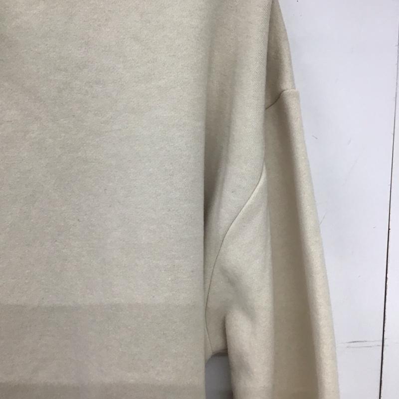 ショコラ フィネ ローブ chocol raffine robe チュニック 長袖 タートル裏起毛チュニック タグ付 FREE 無地 オフホワイト / オフホワイト /  レディース USED 古着 中古 10150996