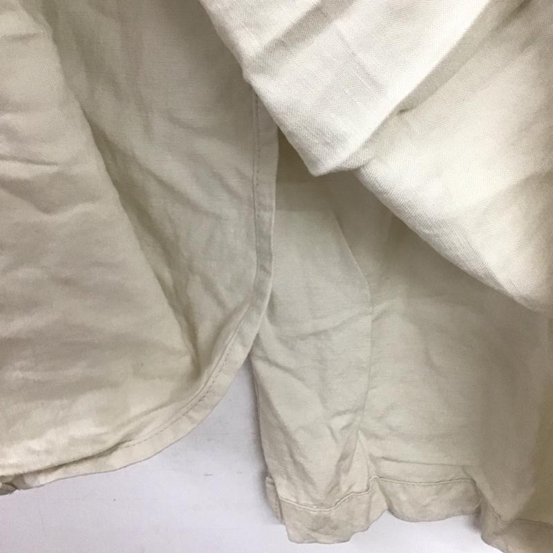 ローリーズファーム LOWRYS FARM スカート ロングスカート M 無地 アイボリー / アイボリー /  レディース USED 古着 中古 10151003