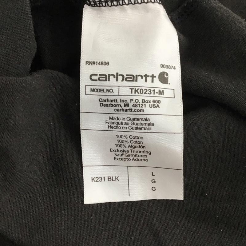 カーハート Carhartt カットソー 長袖 長袖カットソー 無地カットソー クルーネック L 無地 ダークグレー / ダークグレー /  メンズ USED 古着 中古 10151006