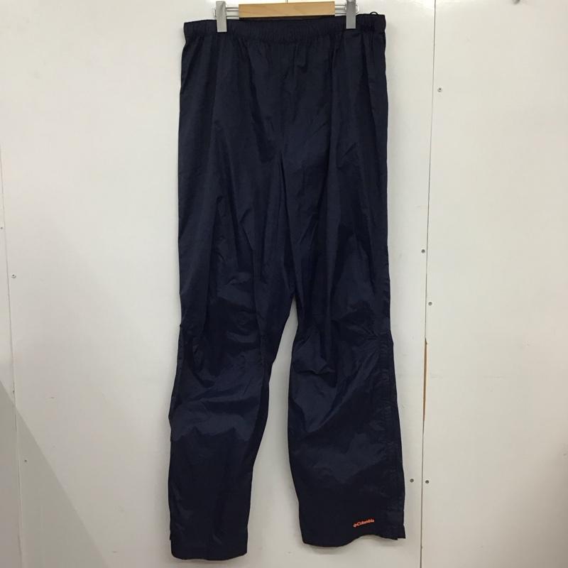 コロンビア Columbia パンツ ワークパンツ、ペインターパンツ ナイロンパンツ ワイドパンツ カジュアルパンツ XL 無地 紺 / ネイビー /  メンズ USED 古着 中古 10151015