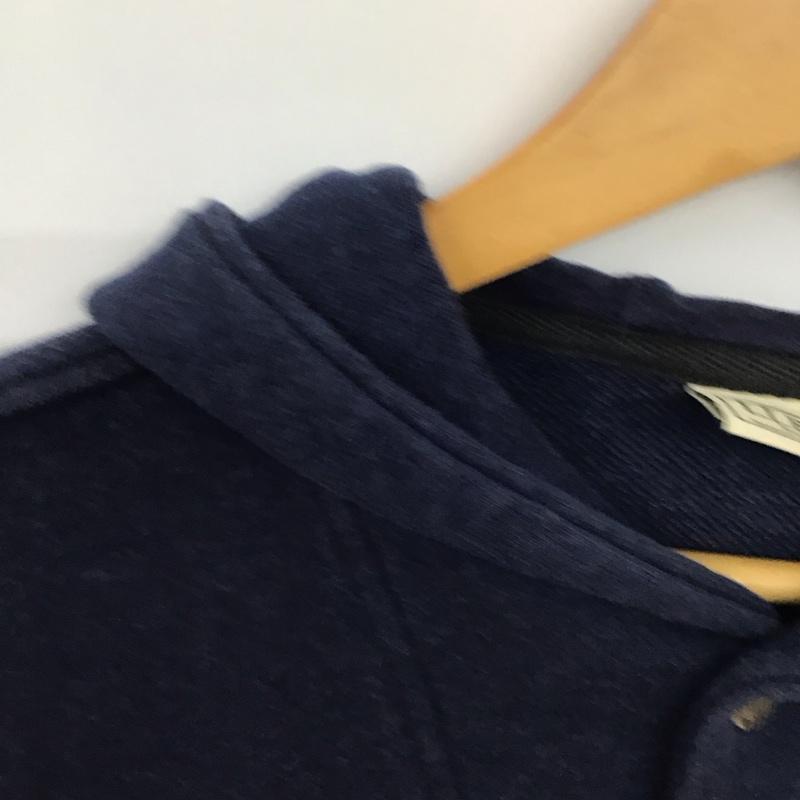 エルエルビーン L.L.Bean パーカー 長袖 長袖パーカー プルオーバーパーカー スウェット S ロゴ、文字 紺 / ネイビー /  メンズ USED 古着 中古 10151017