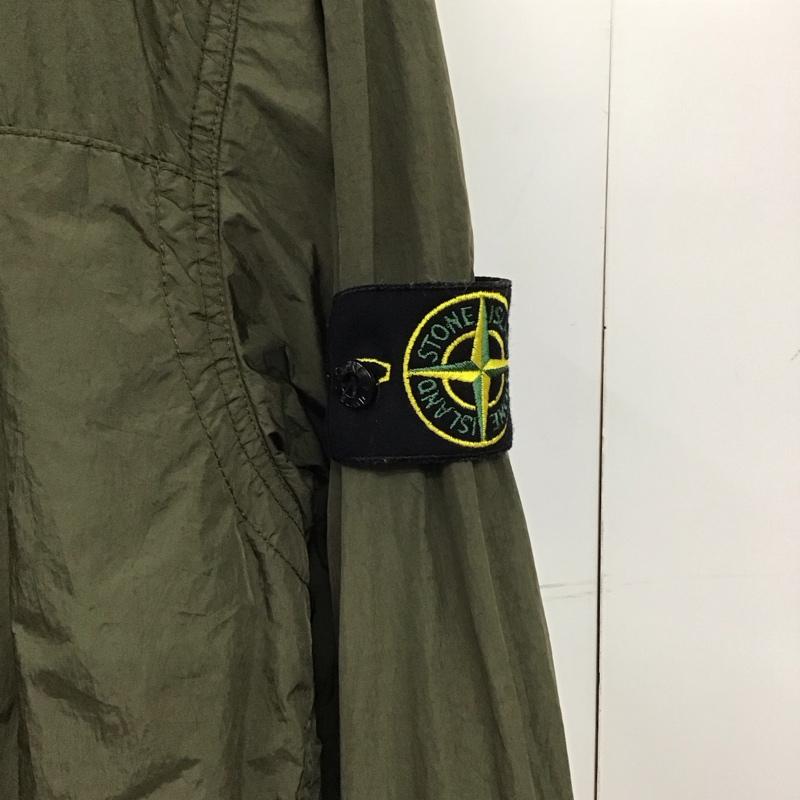 ストーンアイランド STONE ISLAND ジャケット、上着 ジャンパー、ブルゾン ジップアップジャケット ナイロンジャケット アウター XL 無地 カーキ / カーキ /  メンズ USED 古着 中古 10151018