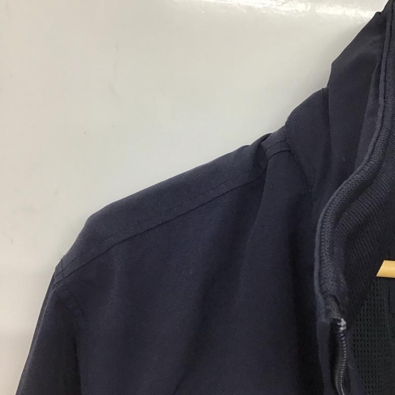 トミーヒルフィガー TOMMY HILFIGER ジャケット、上着 ジャンパー、ブルゾン ジップアップジャケット ナイロンジャケット アウター スタンドカラー XL ロゴ、文字 紺 / ネイビー /  メンズ USED 古着 中古 10151019