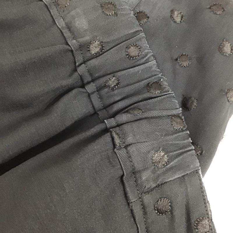 イエナ IENA パンツ スラックス 38 総柄 黒 / ブラック /  レディース USED 古着 中古 10151020