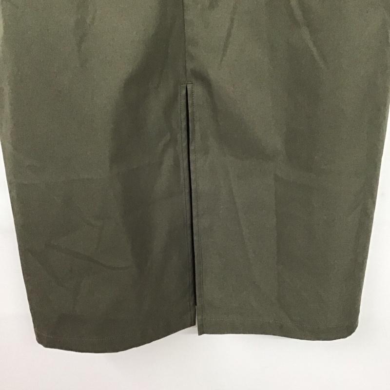 レプシィム LEPSIM スカート ロングスカート FREE 無地 カーキ / カーキ /  レディース USED 古着 中古 10151022