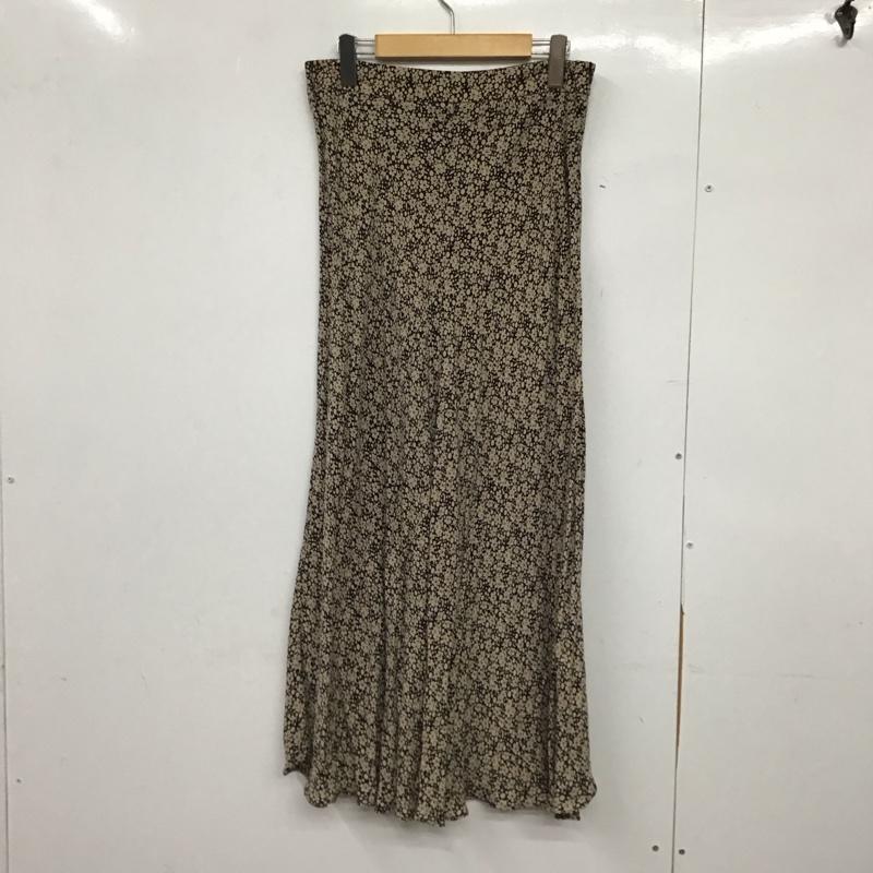ザラ ZARA スカート ロングスカート L 総柄 マルチカラー / マルチカラー /  レディース USED 古着 中古 10151024