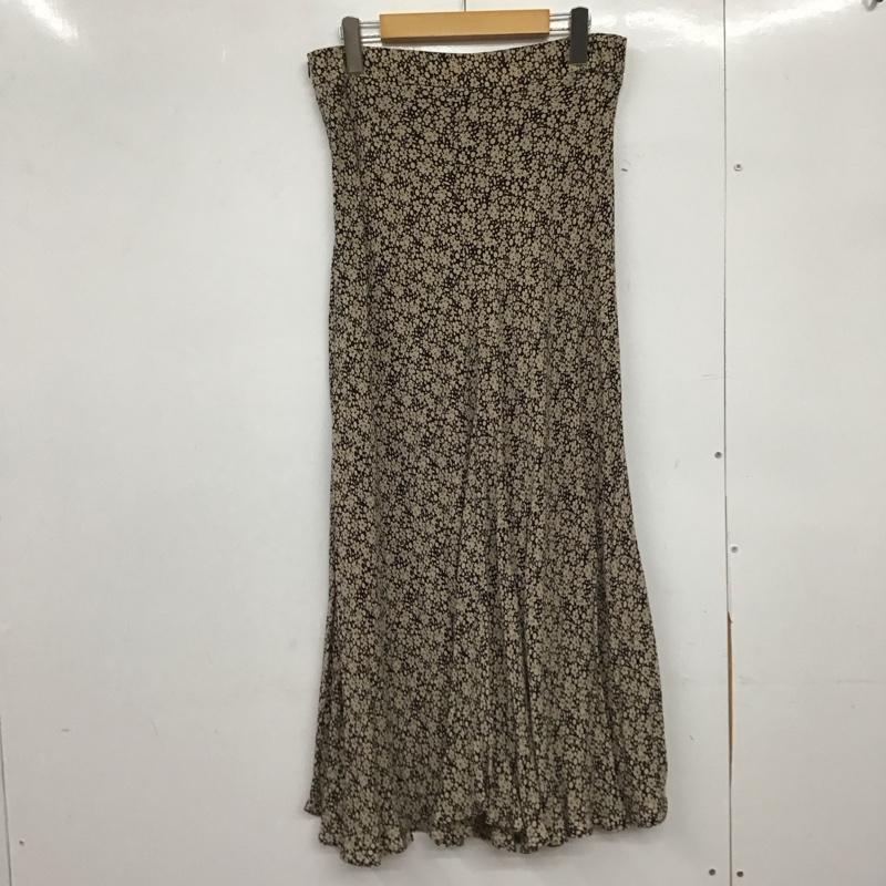 ザラ ZARA スカート ロングスカート L 総柄 マルチカラー / マルチカラー /  レディース USED 古着 中古 10151024
