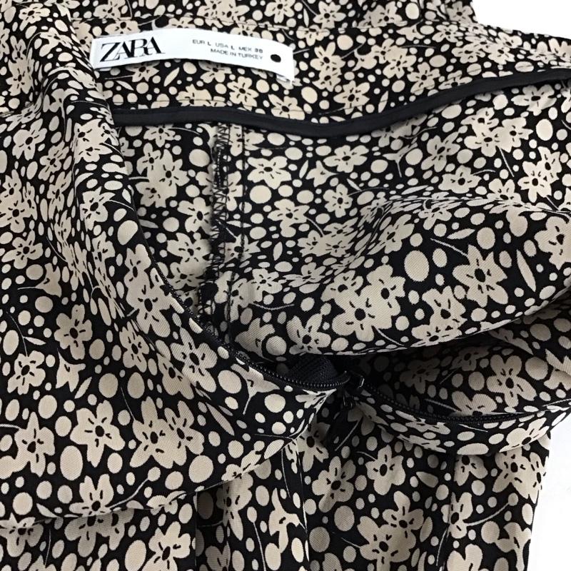 ザラ ZARA スカート ロングスカート L 総柄 マルチカラー / マルチカラー /  レディース USED 古着 中古 10151024