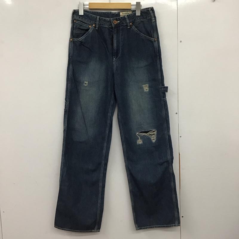 古着 USED パンツ デニム、ジーンズ デニムパンツ ワイドパンツ カジュアルパンツ カーゴパンツ 30インチ ダメージ加工 インディゴ / インディゴ /  メンズ USED 古着 中古 10151027