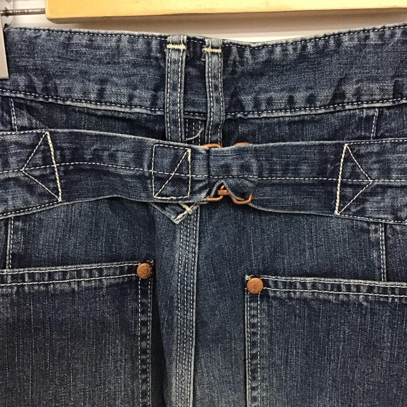 古着 USED パンツ デニム、ジーンズ デニムパンツ ワイドパンツ カジュアルパンツ カーゴパンツ 30インチ ダメージ加工 インディゴ / インディゴ /  メンズ USED 古着 中古 10151027