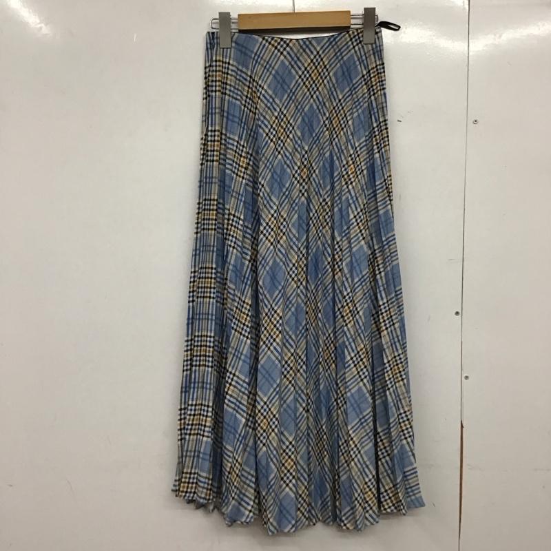シンプリシテェ Simplicite スカート ロングスカート チェック マルチカラー / マルチカラー /  レディース USED 古着 中古 10151033