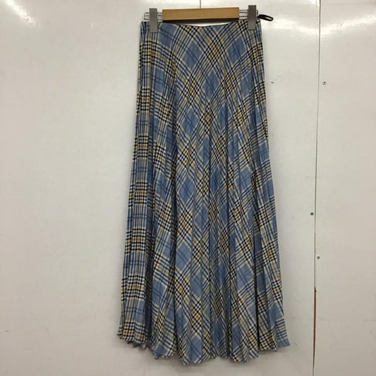 シンプリシテェ Simplicite スカート ロングスカート チェック マルチカラー / マルチカラー /  レディース USED 古着 中古 10151033