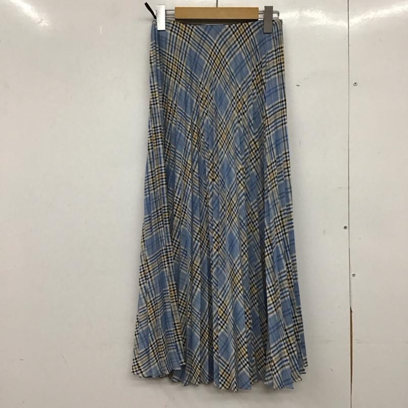 シンプリシテェ Simplicite スカート ロングスカート チェック マルチカラー / マルチカラー /  レディース USED 古着 中古 10151033