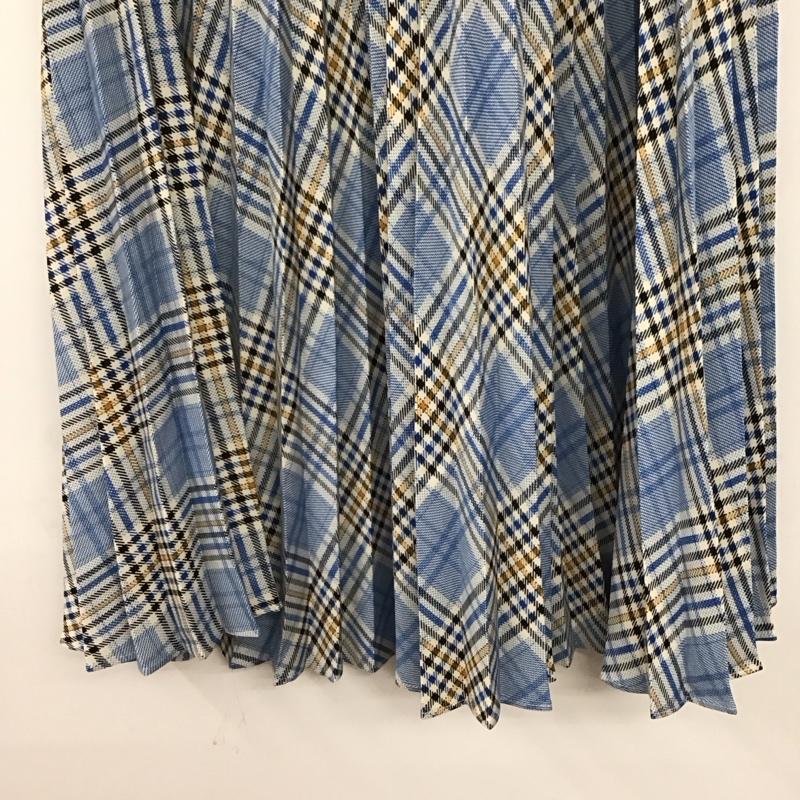 シンプリシテェ Simplicite スカート ロングスカート チェック マルチカラー / マルチカラー /  レディース USED 古着 中古 10151033
