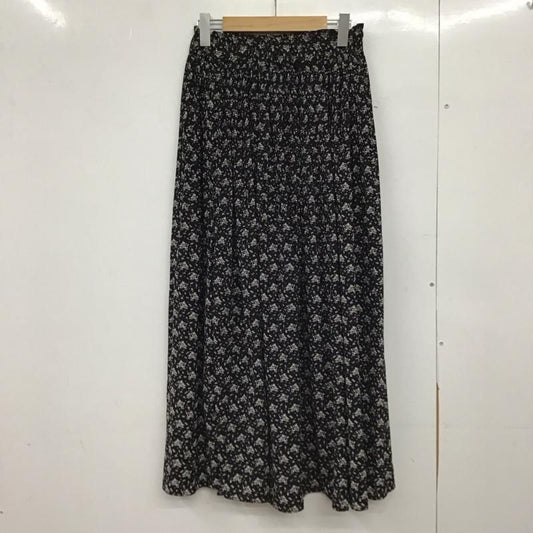 アルシーヴ archives スカート ロングスカート 総柄 黒 / ブラック /  レディース USED 古着 中古 10151034