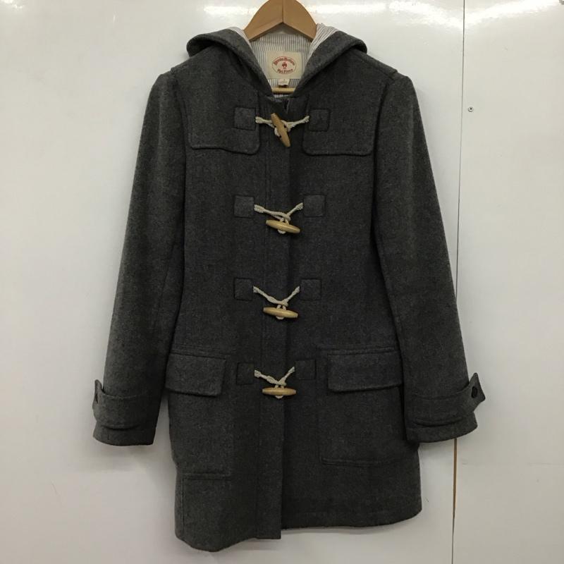ブルックスブラザーズ BROOKS BROTHERS コート コート一般 ダッフルコート ロングコート アウター 6 無地 灰 / グレー /  レディース USED 古着 中古 10151035