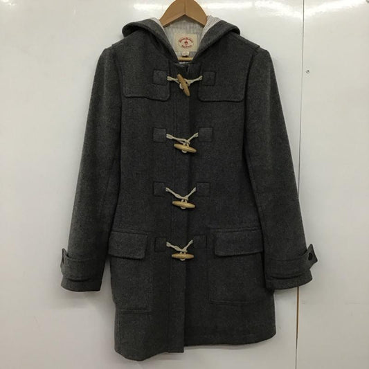 ブルックスブラザーズ BROOKS BROTHERS コート コート一般 ダッフルコート ロングコート アウター 6 無地 灰 / グレー /  レディース USED 古着 中古 10151035