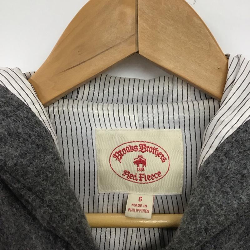 ブルックスブラザーズ BROOKS BROTHERS コート コート一般 ダッフルコート ロングコート アウター 6 無地 灰 / グレー /  レディース USED 古着 中古 10151035