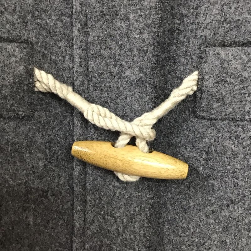 ブルックスブラザーズ BROOKS BROTHERS コート コート一般 ダッフルコート ロングコート アウター 6 無地 灰 / グレー /  レディース USED 古着 中古 10151035