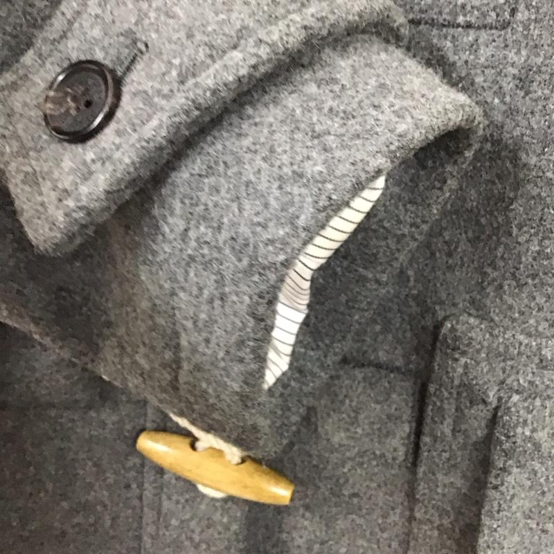 ブルックスブラザーズ BROOKS BROTHERS コート コート一般 ダッフルコート ロングコート アウター 6 無地 灰 / グレー /  レディース USED 古着 中古 10151035