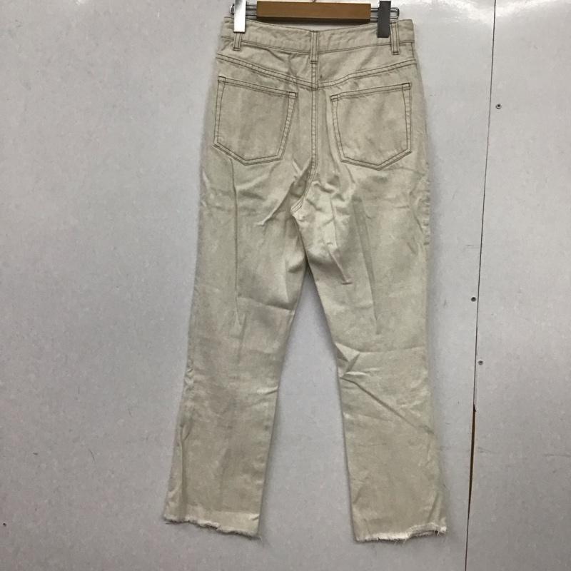 ローリーズファーム LOWRYS FARM パンツ デニム、ジーンズ M 無地 白 / ホワイト /  レディース USED 古着 中古 10151036