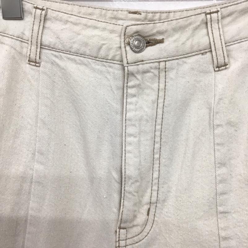 ローリーズファーム LOWRYS FARM パンツ デニム、ジーンズ M 無地 白 / ホワイト /  レディース USED 古着 中古 10151036