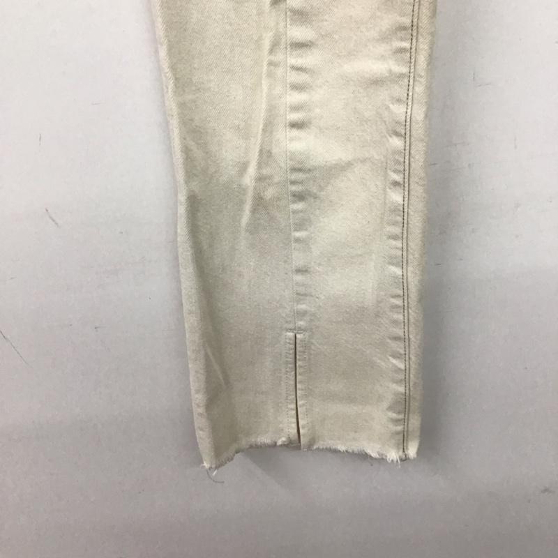 ローリーズファーム LOWRYS FARM パンツ デニム、ジーンズ M 無地 白 / ホワイト /  レディース USED 古着 中古 10151036