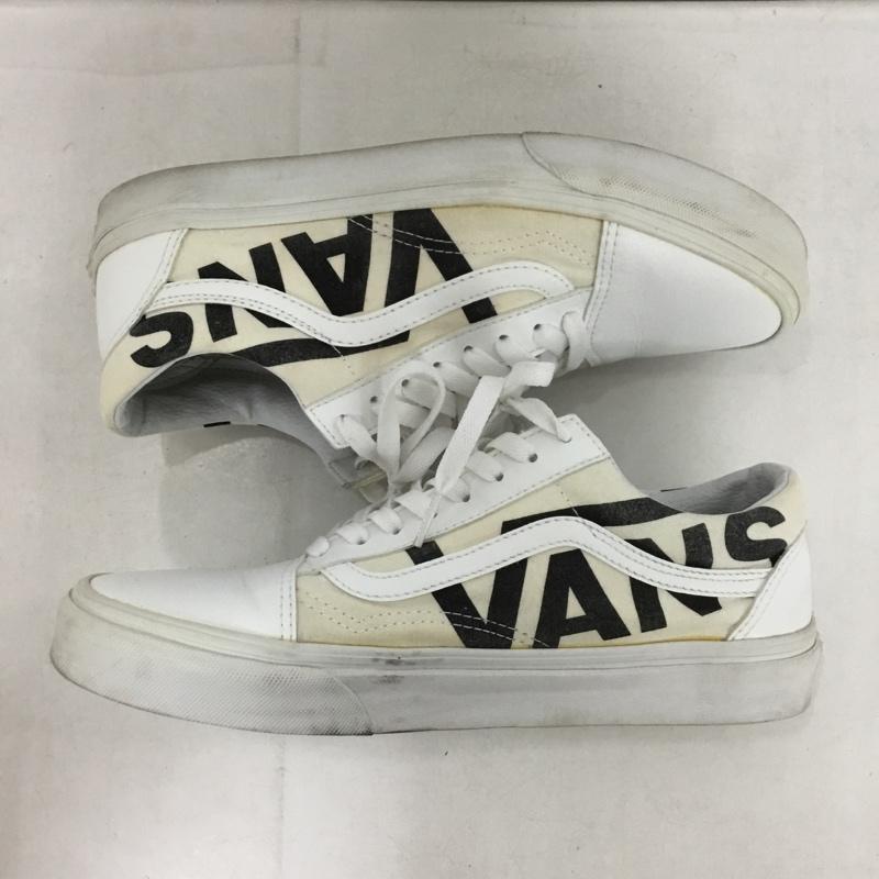 バンズ VANS スニーカー スニーカー 721278 OLD SKOOL 26.5cm 26.5cm ロゴ、文字 白 / ホワイト /  メンズ USED 古着 中古 10151038