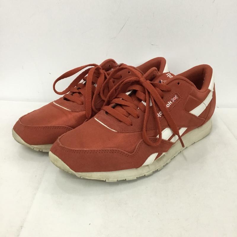 リーボック Reebok スニーカー スニーカー DV5790 Classic Nylon クラシックナイロン 28cm 28.0cm ロゴ、文字 赤 / レッド /  メンズ USED 古着 中古 10151039