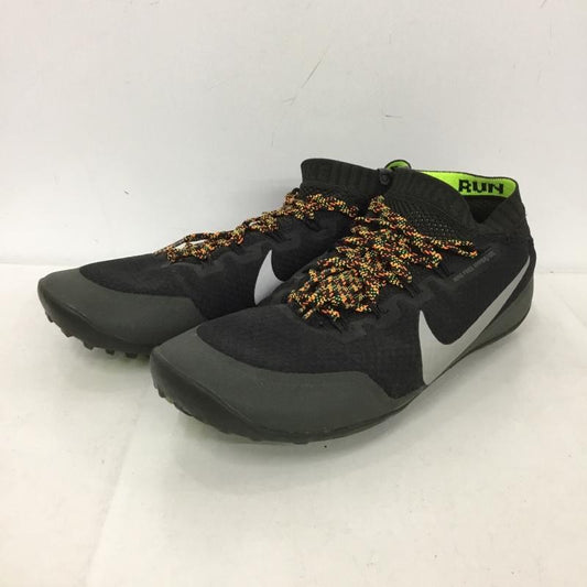 ナイキ NIKE スニーカー スニーカー 616247-001 FREE HYPERFEEL RUN TRAIL 28cm 28.0cm ロゴ、文字 黒 / ブラック /  メンズ USED 古着 中古 10151041