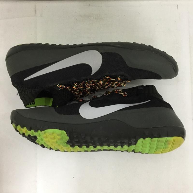 ナイキ NIKE スニーカー スニーカー 616247-001 FREE HYPERFEEL RUN TRAIL 28cm 28.0cm ロゴ、文字 黒 / ブラック /  メンズ USED 古着 中古 10151041