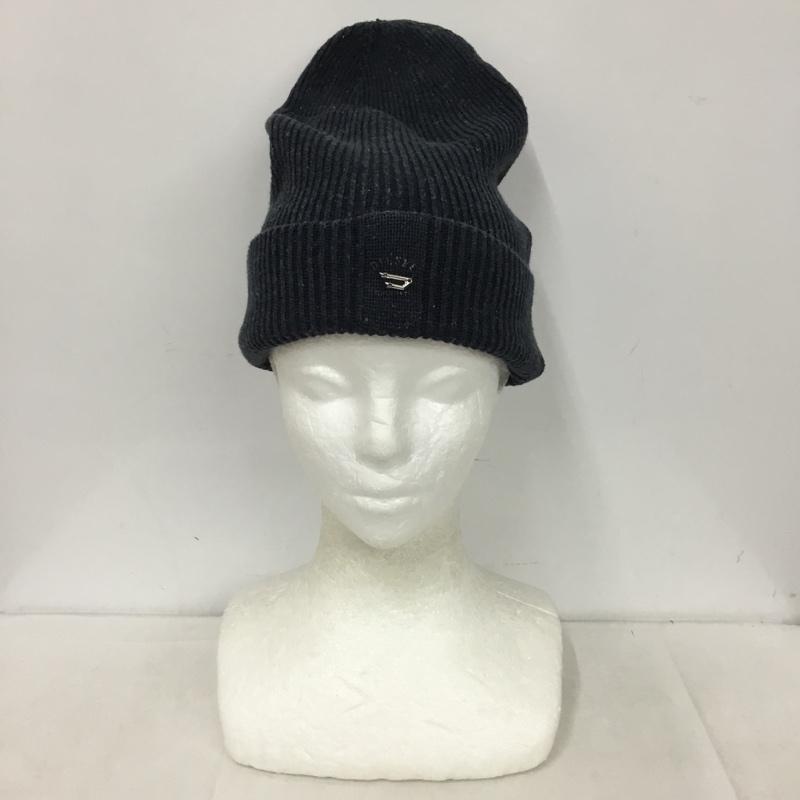 ディーゼル DIESEL 帽子 ニット帽 ロゴ、文字 紺 / ネイビー /  メンズ USED 古着 中古 10151045