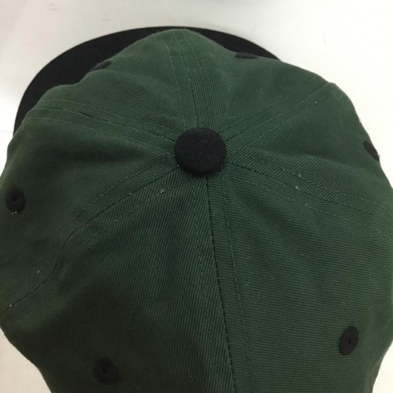 ラファイエット Lafayette 帽子 キャップ 刺繍 黒 / ブラック / X 緑 / グリーン /  メンズ USED 古着 中古 10151051