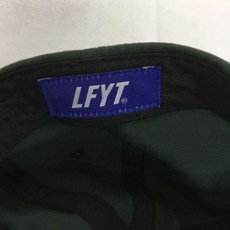 ラファイエット Lafayette 帽子 キャップ 刺繍 黒 / ブラック / X 緑 / グリーン /  メンズ USED 古着 中古 10151051