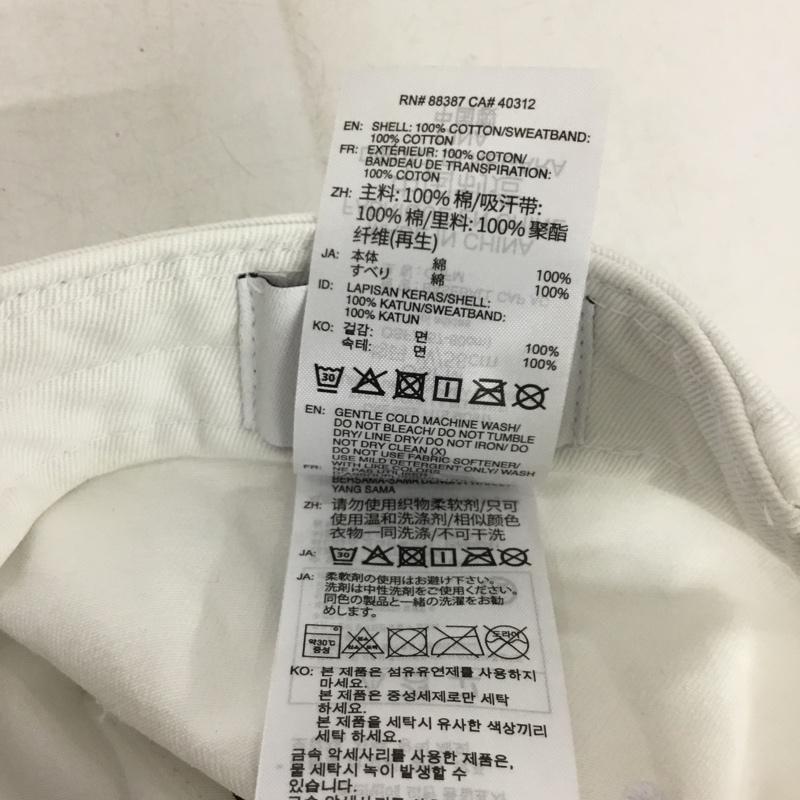 アディダス adidas 帽子 キャップ JC6025 ベースボールキャップ トレフォイル ワンポイント 白 / ホワイト /  メンズ USED 古着 中古 10151052