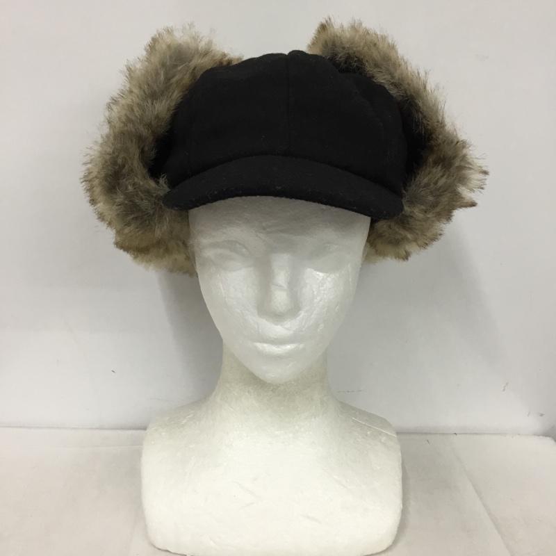 カンゴール KANGOL 帽子 キャップ K4251HT イヤーフラップキャップ WOOL AVIATOR 無地 黒 / ブラック /  レディース USED 古着 中古 10151057