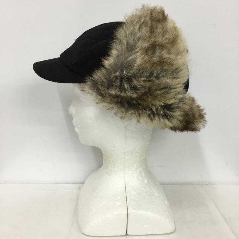 カンゴール KANGOL 帽子 キャップ K4251HT イヤーフラップキャップ WOOL AVIATOR 無地 黒 / ブラック /  レディース USED 古着 中古 10151057