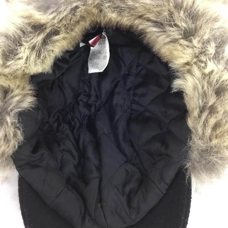 カンゴール KANGOL 帽子 キャップ K4251HT イヤーフラップキャップ WOOL AVIATOR 無地 黒 / ブラック /  レディース USED 古着 中古 10151057