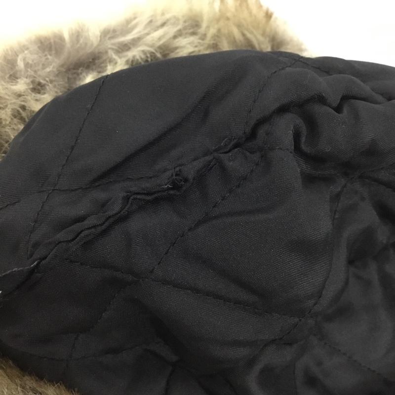 カンゴール KANGOL 帽子 キャップ K4251HT イヤーフラップキャップ WOOL AVIATOR 無地 黒 / ブラック /  レディース USED 古着 中古 10151057