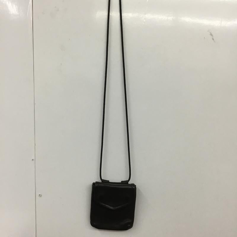 ポーター PORTER ショルダーバッグ ショルダーバッグ レザー ミニショルダーバッグ 無地 黒 / ブラック /  メンズ USED 古着 中古 10151058